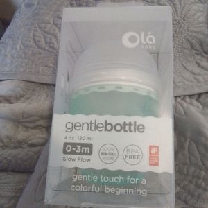 Gentle Baby bottle "Ola baby" 0-3M (Slow flow)